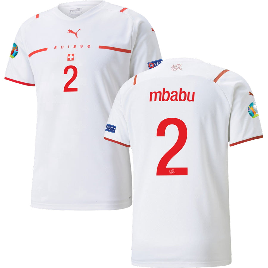 Switzerland Away Stadium Jersey 2020/21 EURO 2020