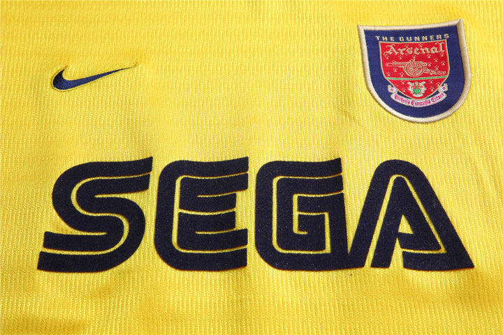 Arsenal Away Retro Replica Jersey 1999/2000