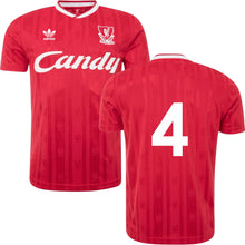 Cargar imagen en el visor de la galería, Liverpool FC Home Retro Replica Jersey 1988/1989

