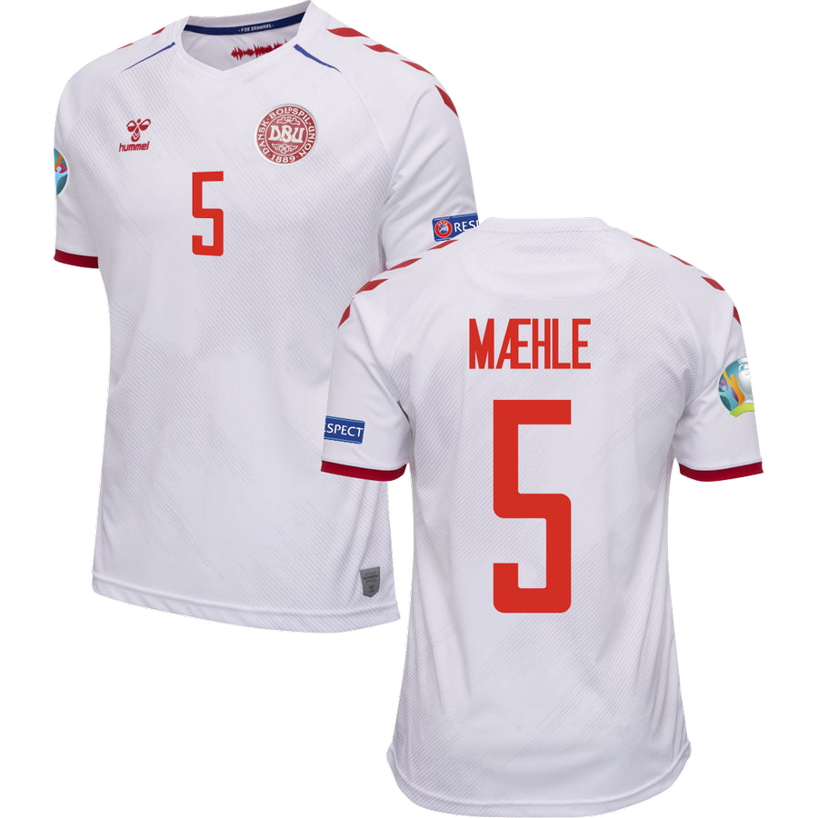 Denmark Away Stadium Jersey 2021