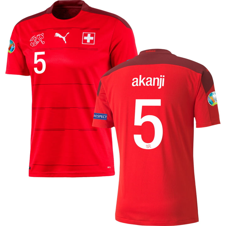 Switzerland Home Stadium Jersey 2020/21 EURO 2020