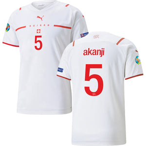 Switzerland Away Stadium Jersey 2020/21 EURO 2020