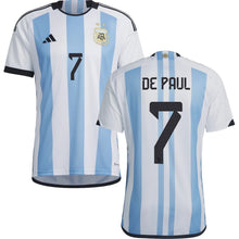 Laden Sie das Bild in den Galerie-Viewer, Argentina Home Stadium Jersey 2022/23 Men`s
