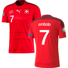 Cargar imagen en el visor de la galería, Switzerland Home Stadium Jersey 2020/21 EURO 2020

