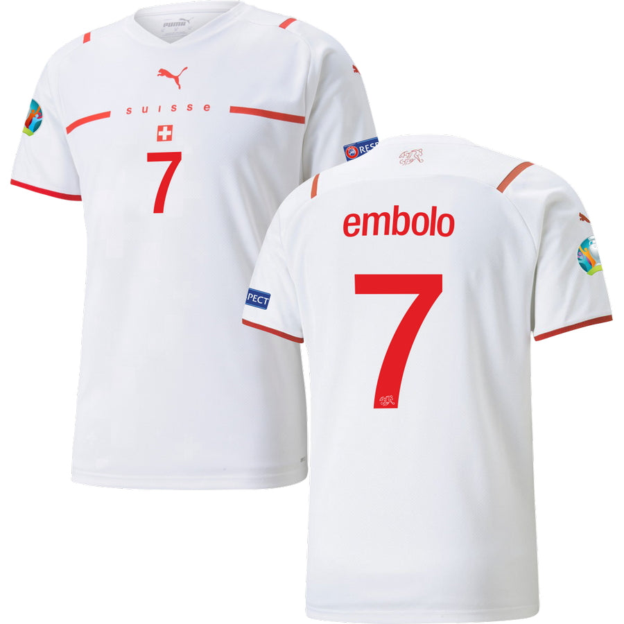 Switzerland Away Stadium Jersey 2020/21 EURO 2020