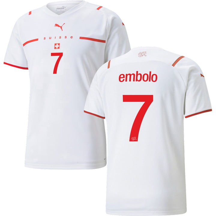 Switzerland Away Stadium Jersey 2020/21 EURO 2020