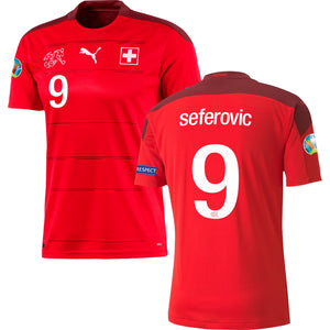 Switzerland Home Stadium Jersey 2020/21 EURO 2020