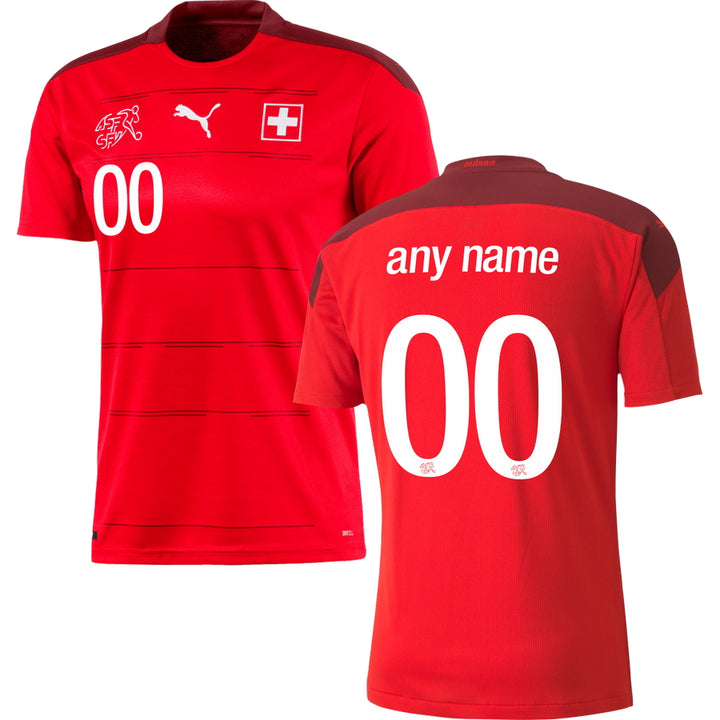 Switzerland Home Stadium Jersey 2020/21 EURO 2020