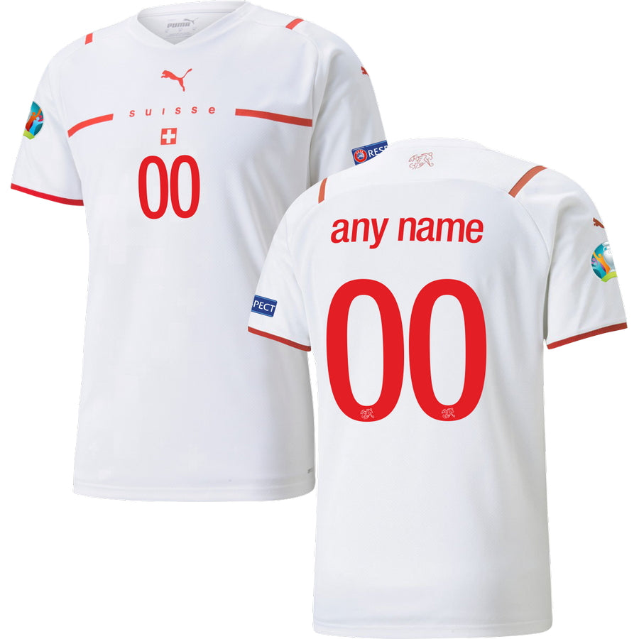 Switzerland Away Stadium Jersey 2020/21 EURO 2020