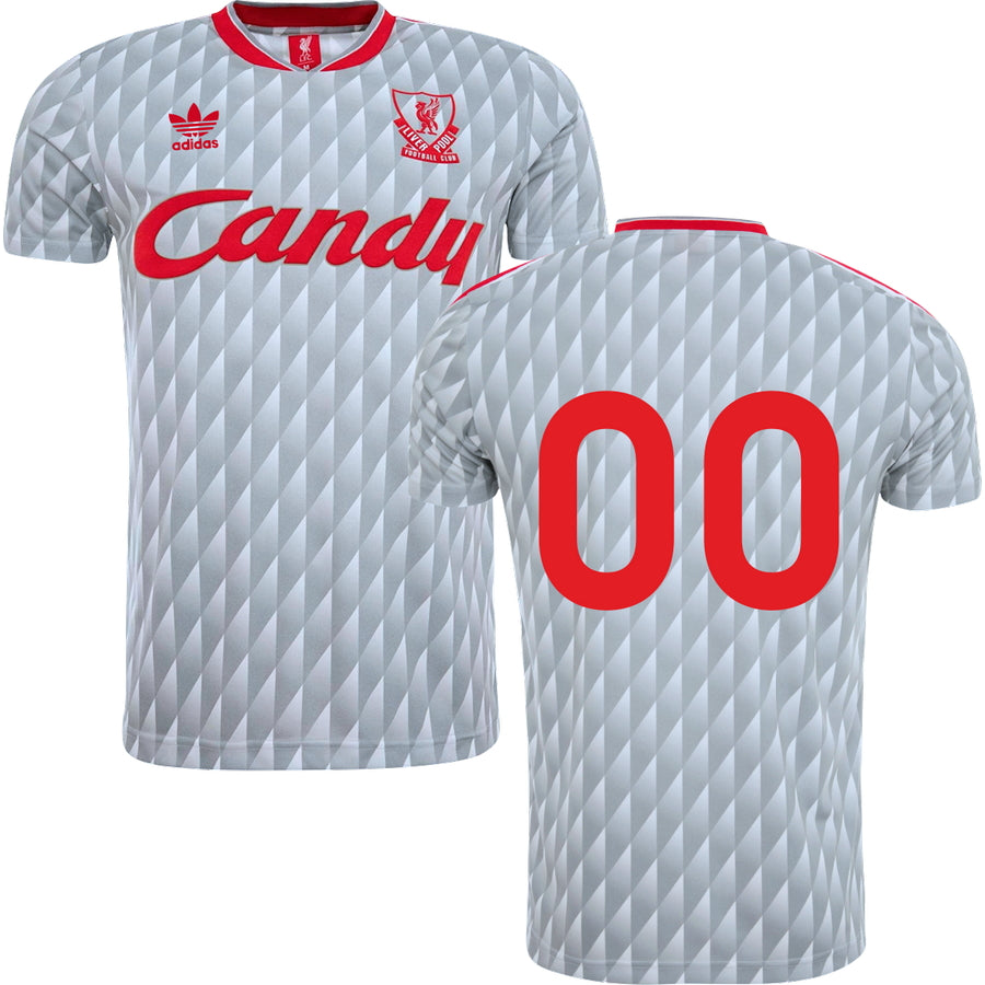 Liverpool FC Away Retro Replica Jersey 1989/1990