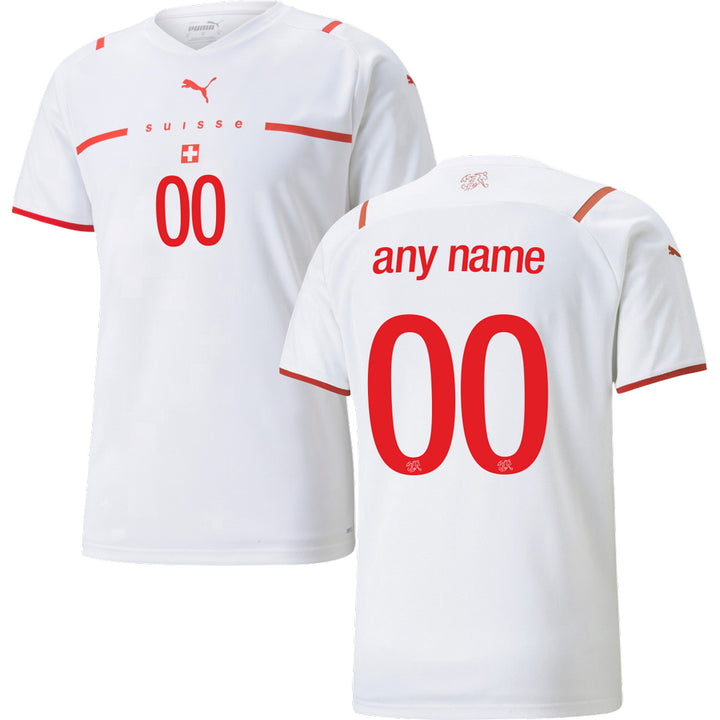 Switzerland Away Stadium Jersey 2020/21 EURO 2020