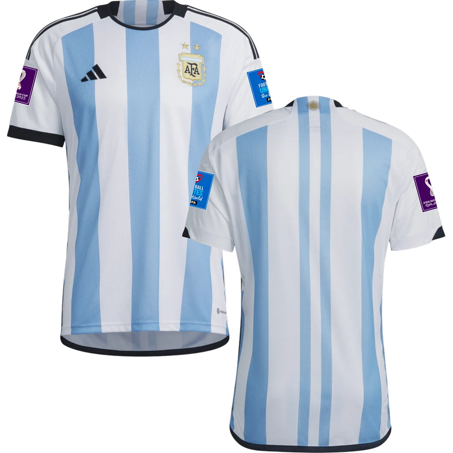 Argentina No11 Lamela Home Soccer Country Jersey