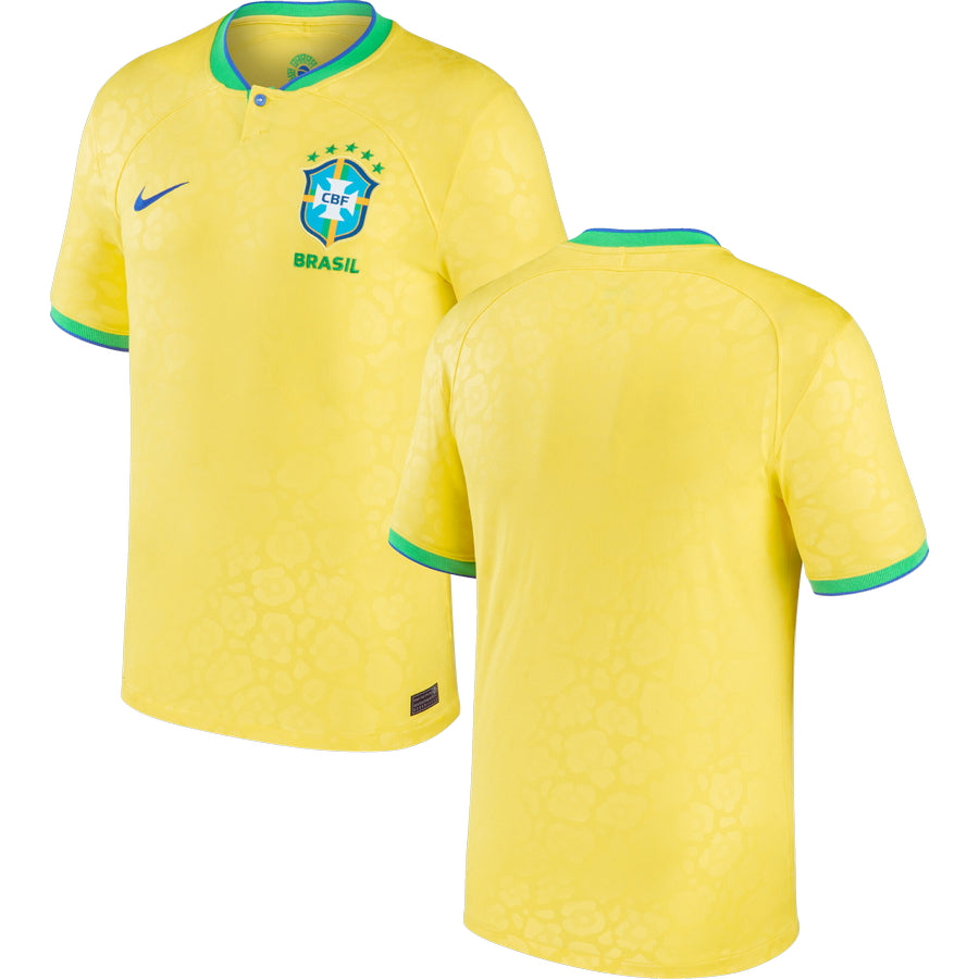 Brazil Home Stadium Jersey 2022/23 Men`s – Footzilla